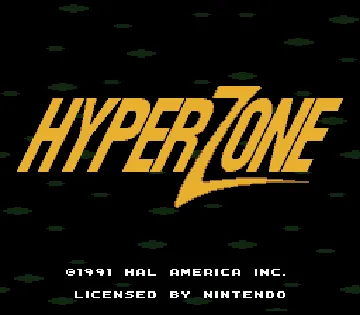 HyperZone (Europe) screen shot title